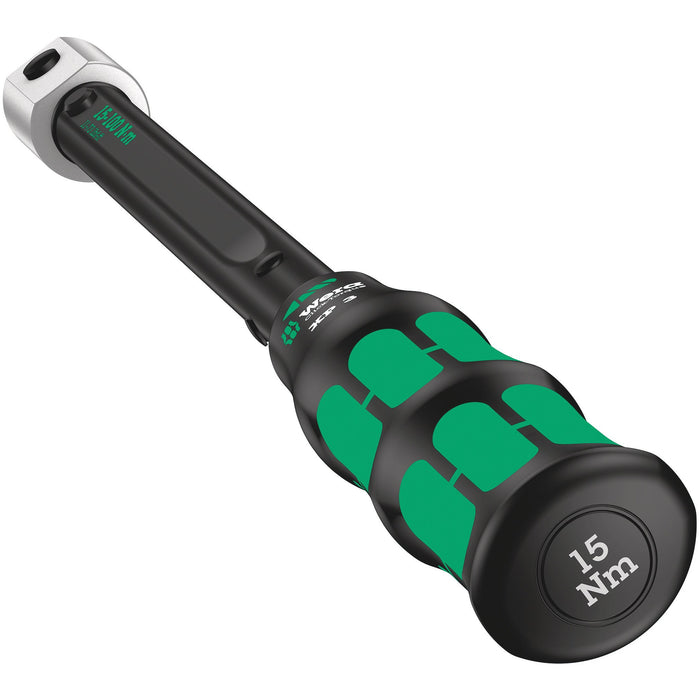 Wera Click-Torque XP 3 pre-set adjustable torque wrench for insert tools, 15-100 Nm, 15