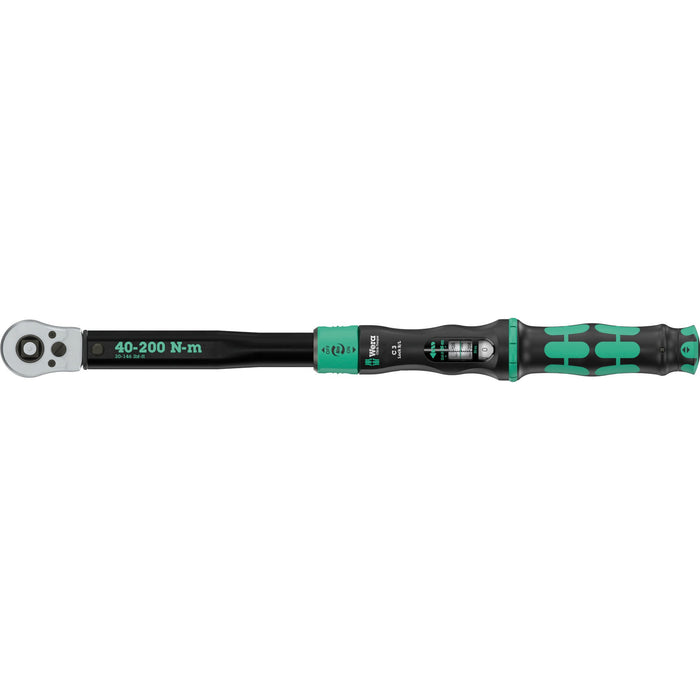 Wera Click-Torque Lock C 3 R/L torque wrench, adjustable, Torque Lock function, internal