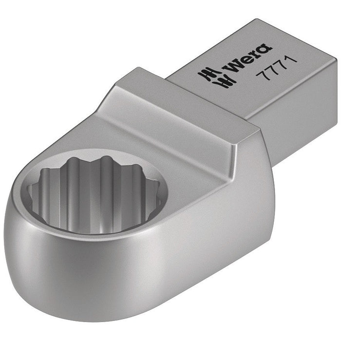 Wera 7771 Ring spanner insert, 9x12 mm, 9x12 x 15 x 46 mm