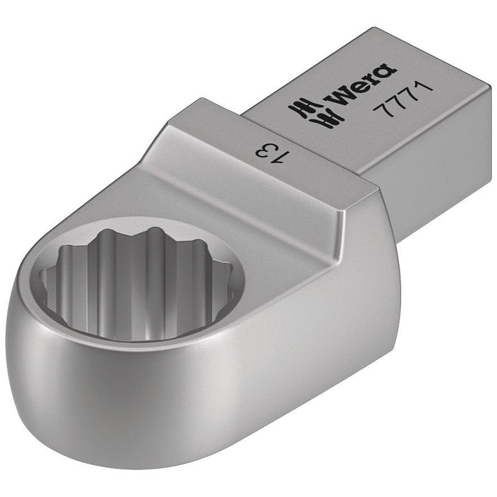 Wera 7771 Ring spanner insert, 9x12 mm, 9x12 x 17 x 47.3 mm