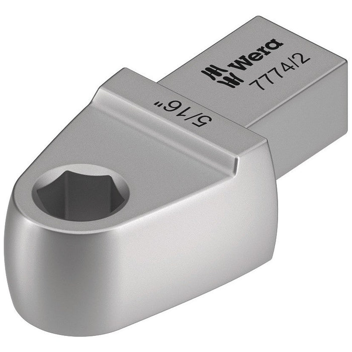 Wera 7774/2 Bit adapter insert, 5/16", 9x12 mm, 9x12 x 5/16" x 41.85 mm