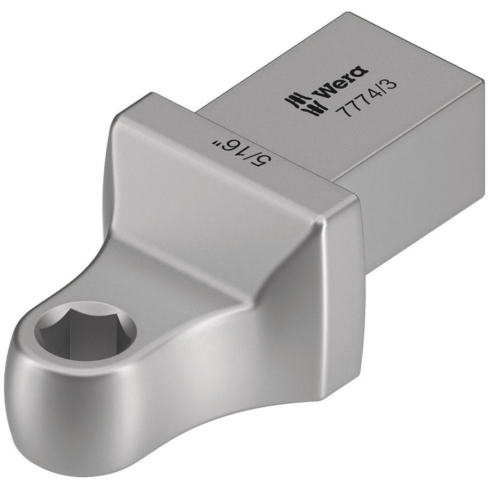 Wera 7774/3 Bit adapter insert, 5/16", 14x18 mm, 14x18 x 5/16" x 58.12 mm