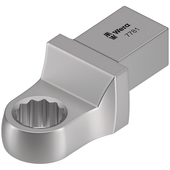 Wera 7781 Ring spanner insert, 14x18 mm, 14x18 x 15 x 63.5 mm