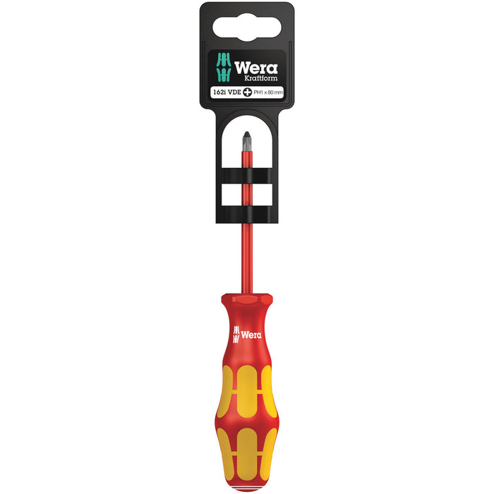 Wera 162 i PH SB VDE Insulated screwdriver for Phillips screws, PH 1 x 80 mm