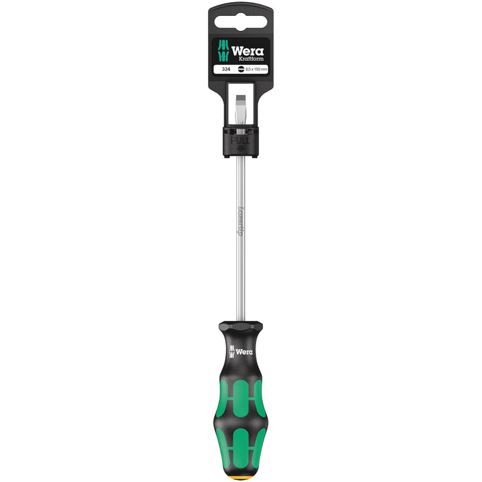 Wera 334 SB Screwdriver for slotted screws, 1.2 x 6.5 x 150 mm