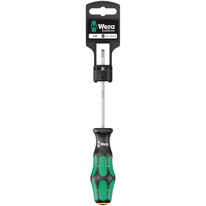 Wera 335 SB Slotted screwdriver, 0.6 x 3.5 x 100 mm