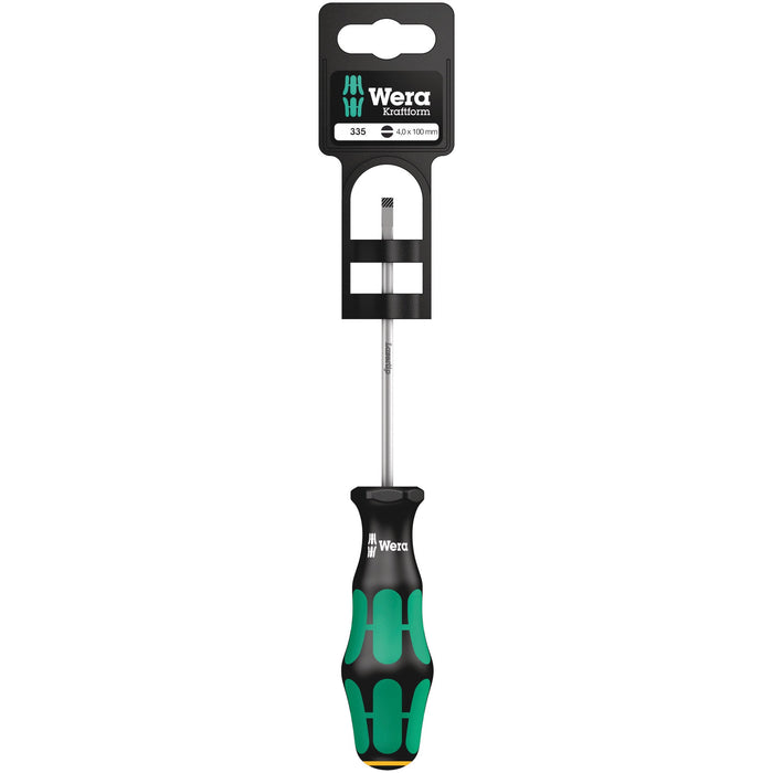 Wera 335 SB Slotted screwdriver, 0.8 x 4 x 100 mm