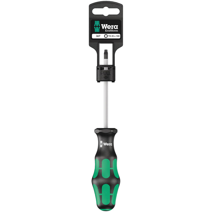 Wera 367 SB Screwdriver for TORX® screws, TX 25 x 100 mm