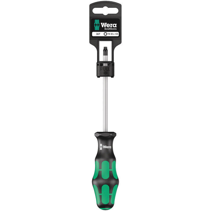 Wera 367 SB Screwdriver for TORX® screws, TX 30 x 115 mm