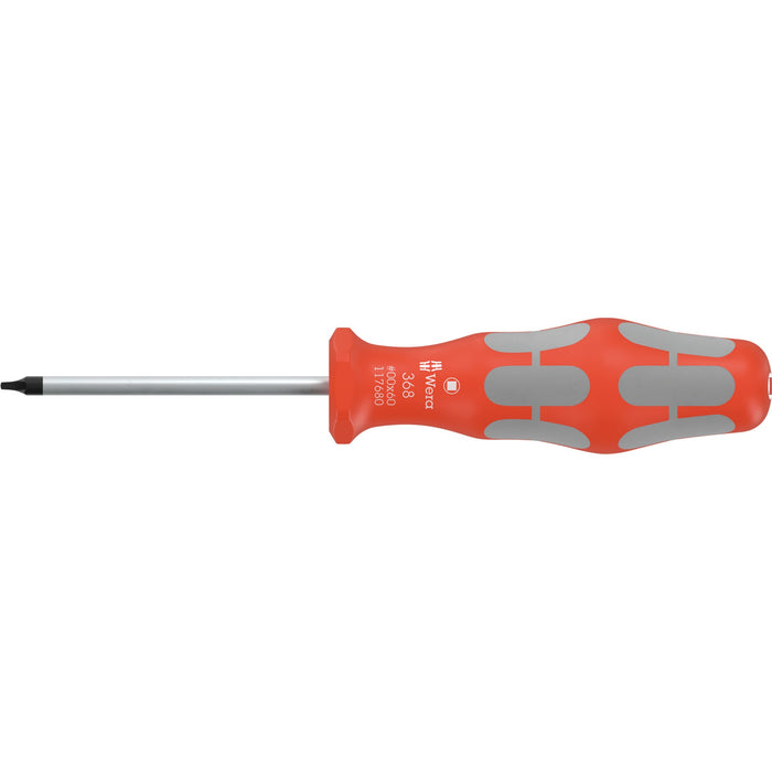 Wera 368 Screwdriver for square socket head screws, # 00 x 60 mm