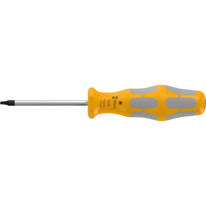 Wera 368 Screwdriver for square socket head screws, # 0 x 60 mm