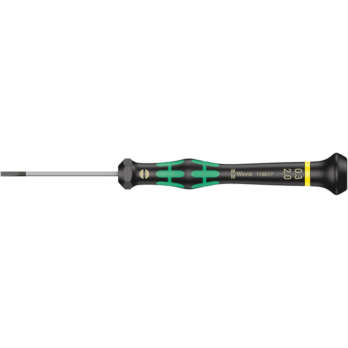 Wera 2035 Screwdriver for slotted screws for electronic applications, 0.30 x 2 x 50 mm