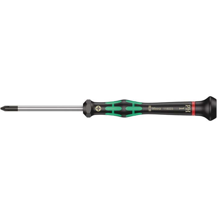 Wera 2050 PH Screwdriver for Phillips screws for electronic applications, PH 1 x 60 mm