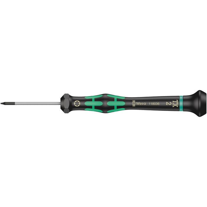 Wera 2067 TORX® Screwdriver for TORX® screws for electronic applications, TX 2 x 40