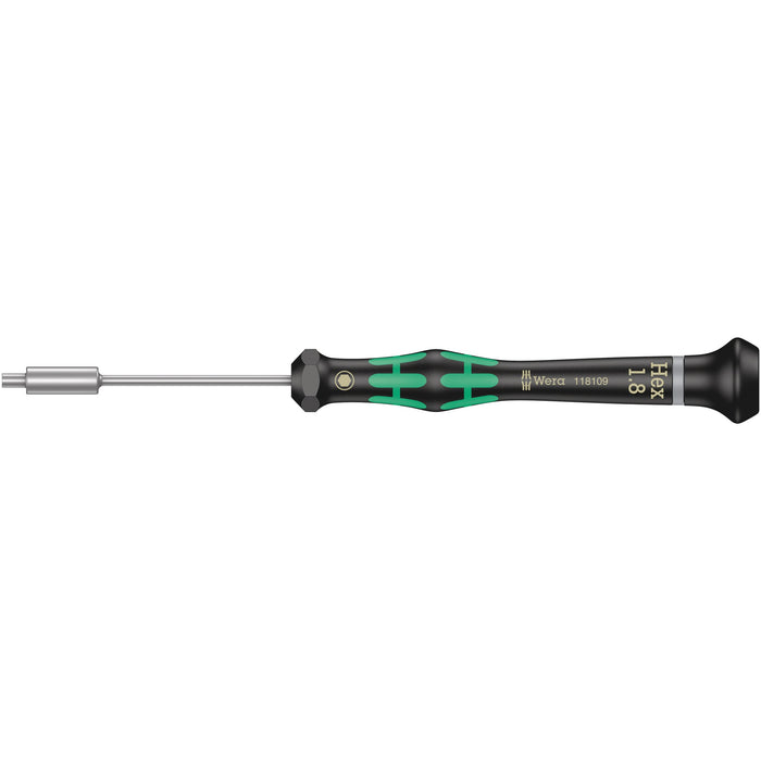 Wera 2069 Nutdriver for electronic applications, 1.8 x 60 mm
