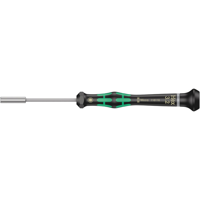 Wera 2069 Nutdriver for electronic applications, 3.2 x 60 mm