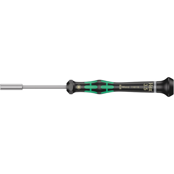 Wera 2069 Nutdriver for electronic applications, 3.5 x 60 mm