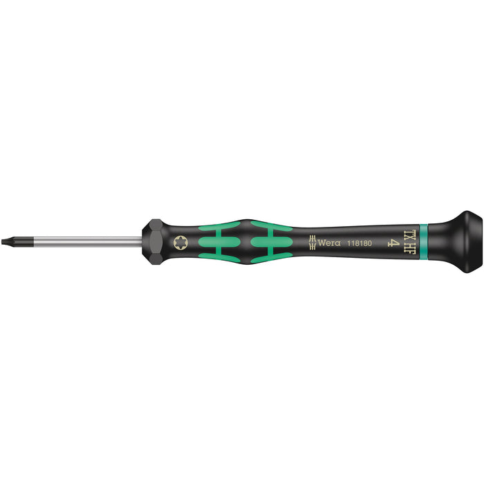 Wera 2067 TORX® HF Screwdriver with holding function for electronic applications, TX 4