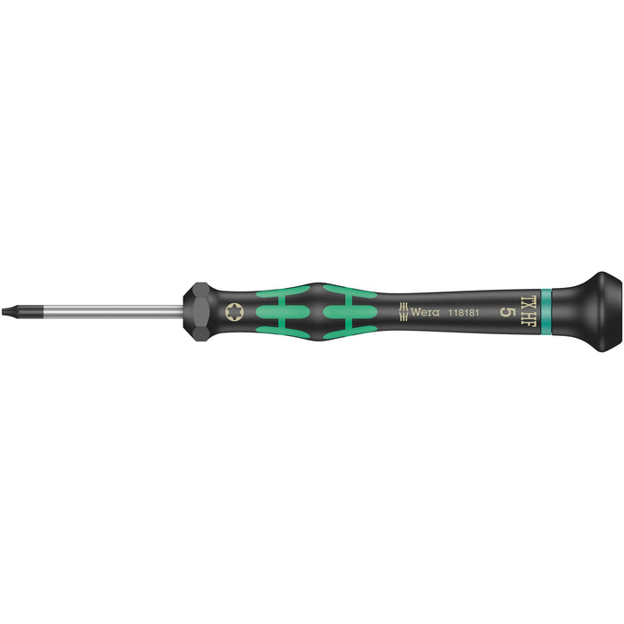 Wera 2067 TORX® HF Screwdriver with holding function for electronic applications, TX 5