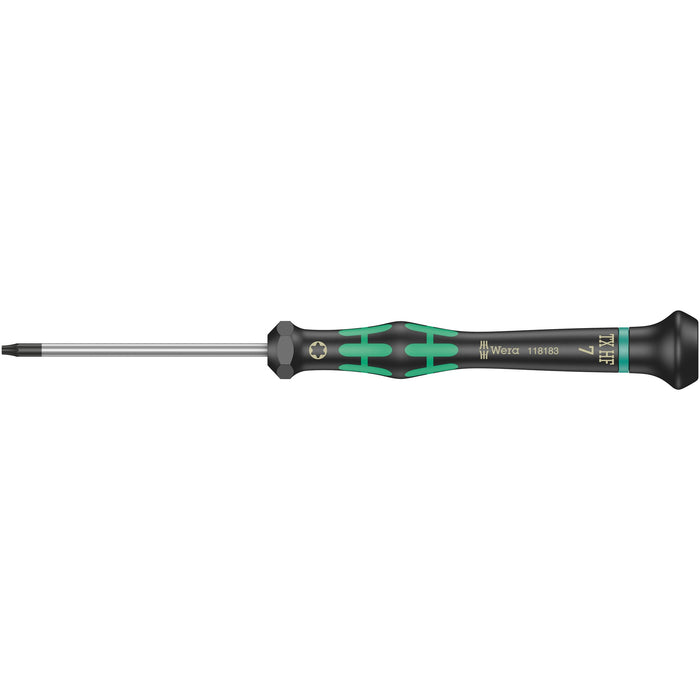 Wera 2067 TORX® HF Screwdriver with holding function for electronic applications, TX 7