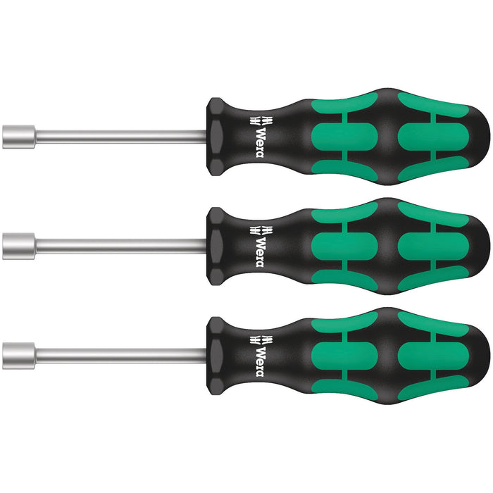 Wera 395 HO/3 Sanitary Nutdriver set, 3 pieces
