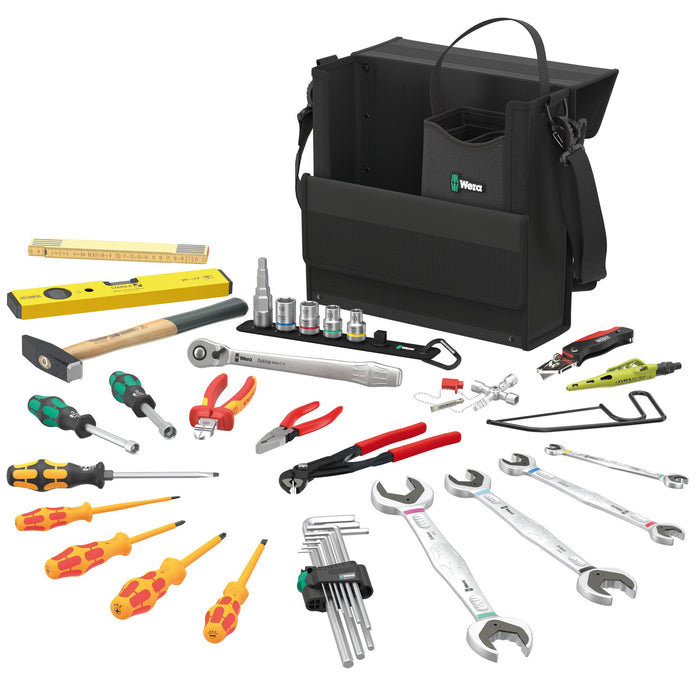 Wera 2go SHK 1 Tool set for plumbing, heating and air conditioning, 30 pieces
