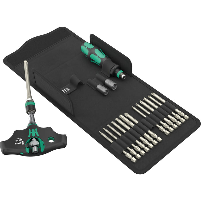 Wera Kraftform Kompakt 400 RA SHK Set 1, 18 pieces