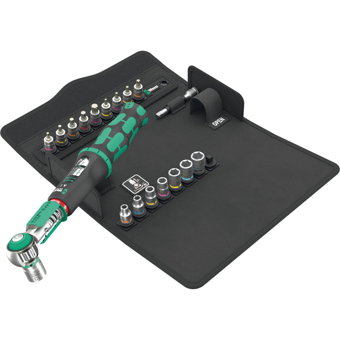 Wera Safe-Torque A 1 SHK Set 1, 1/4" square head, 2-12 Nm, 20 pieces