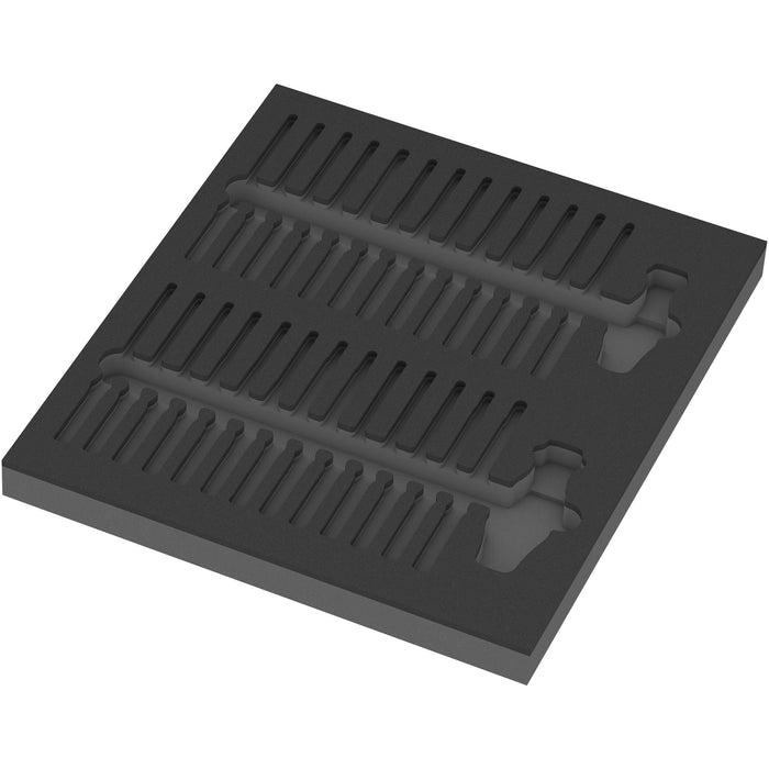 Wera 9851 Foam insert Kraftform Kompakt VDE set 1, empty, 344 x 30 x 392 mm