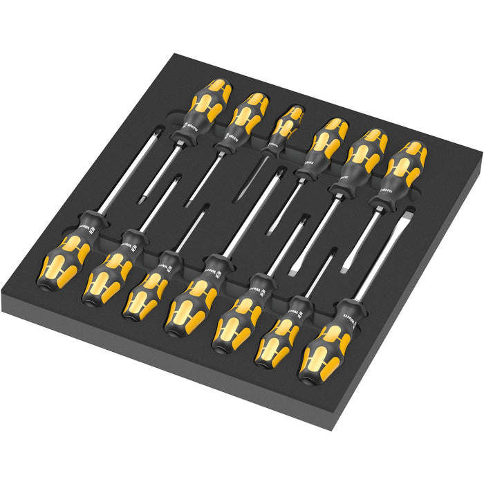Wera 9714 Foam insert The Chiseldriver screwdriver set 1, 13 pieces