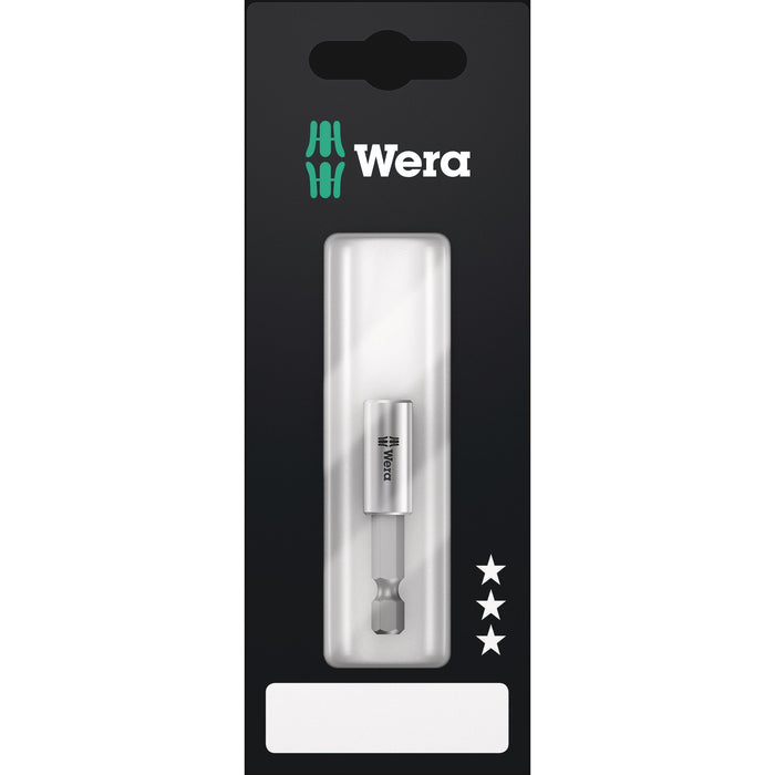 Wera 899/4/1 S Universal Bit Holder with strong retaining ring, 1/4" x 50 mm