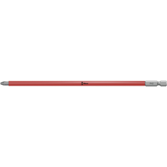 Wera 853/4 ACR® SL bits with sleeve, magnetized, PH 2 x 200 mm