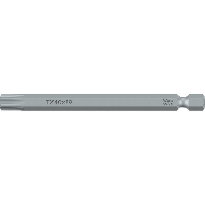 Wera 867/4 Z TORX® bits, TX 6 x 89 mm