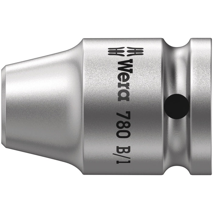 Wera 780 B 3/8" Adaptor, 780 B/1-S x 1/4" x 30 mm