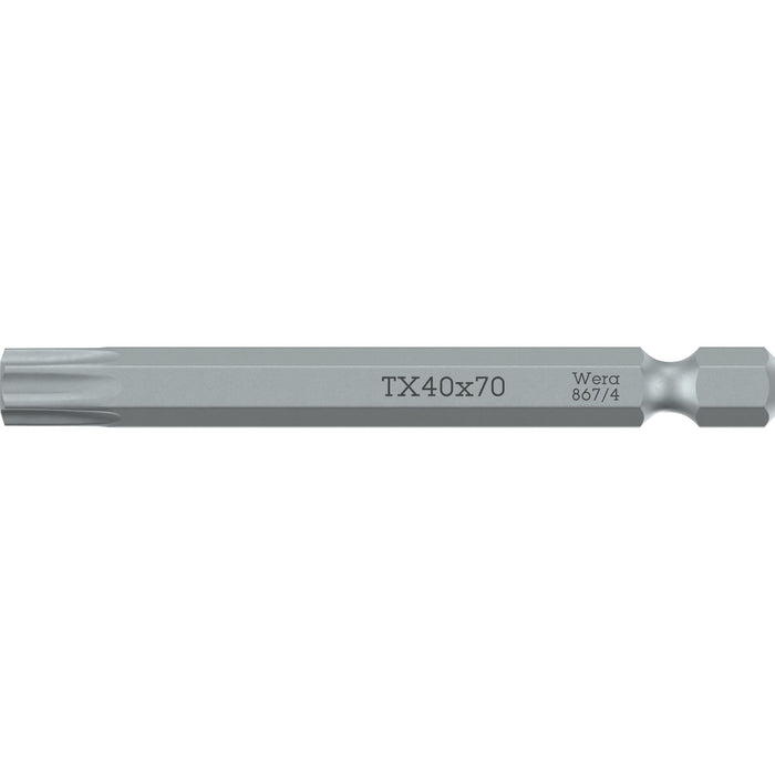 Wera 867/4 Z TORX® bits, TX 7 x 70 mm