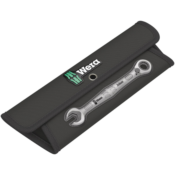 Wera 9453 Pouch 6000 for 4 Joker Ratcheting combination wrenches, empty, 290 x 100