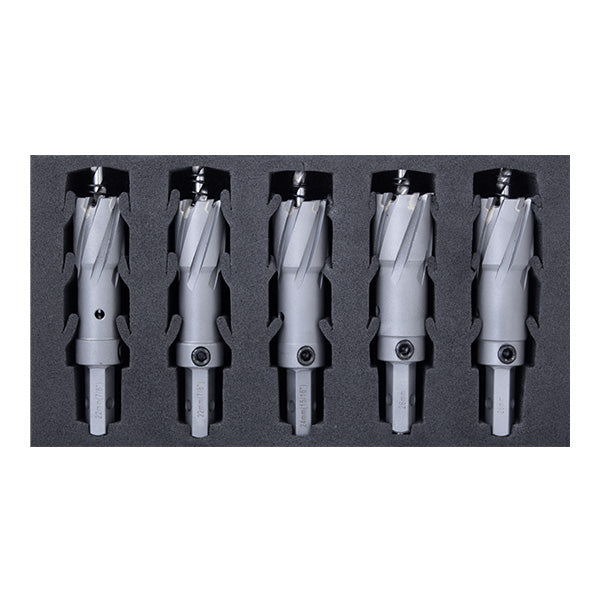 HMT VersaDrive TCT HoleCutter InsertFoam Set: 14, 17, 18, 21, 22mm - Hurstbourne Forge Welding Supplies