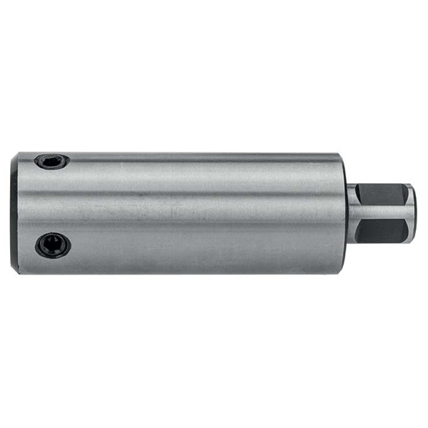 HMT Magnet Drill Arbor Extension 100mm with pilot pin spring - Hurstbourne Forge Welding Supplies
