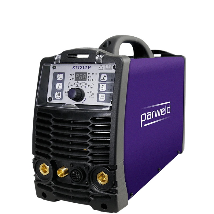 Parweld TIG Inverter XTT212P 200A AC/DC Pulse 110/230V - Hurstbourne Forge Welding Supplies