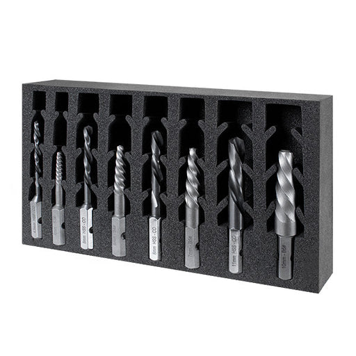 HMT Versadrive HD Impact Drill & Stud Extractor Set 8pc M6-M20 - Hurstbourne Forge Welding Supplies