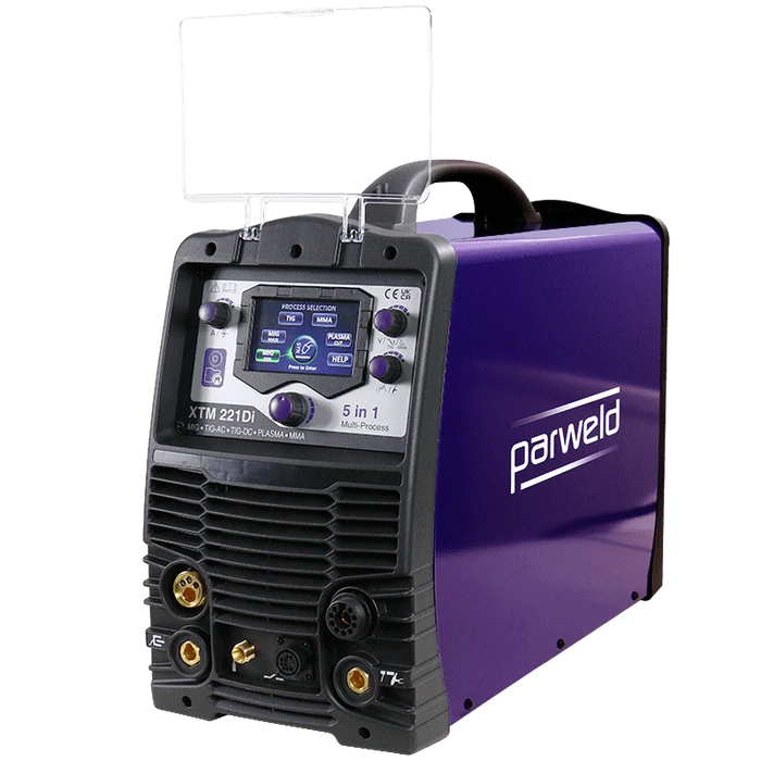 Parweld MIG Inverter XTM221DI 200A 5 in 1 110/230V - Hurstbourne Forge Welding Supplies