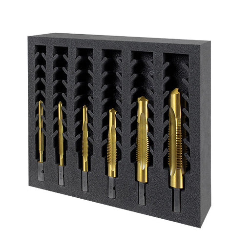 HMT VersaDrive HD Combi Drill-Tap InsertFoam Set, M8, M10, M12, M16, M20, M24 - Hurstbourne Forge Welding Supplies
