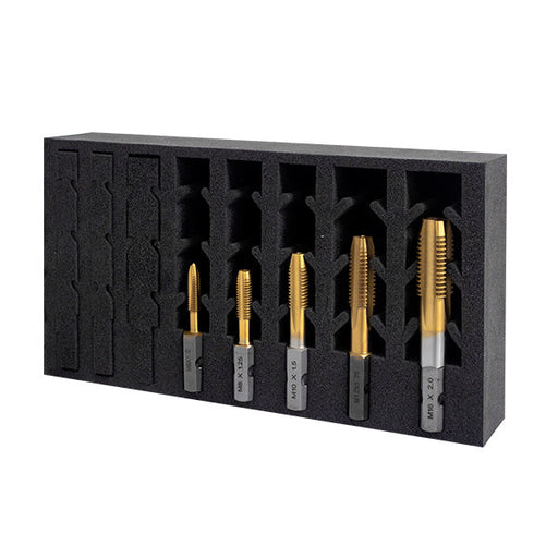 HMT VersaDrive ImpactaTap InsertFoam Set, 1/4, 5/16, 3/8, 1/2, 5/8 UNC - Hurstbourne Forge Welding Supplies