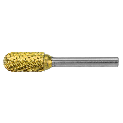 HMT GoldMax TCT Burr 12mm Ball Nosed Cylinder - Hurstbourne Forge Welding Supplies