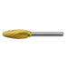 HMT GoldMax TCT Burr 12mm Flame 10 Pack - Hurstbourne Forge Welding Supplies