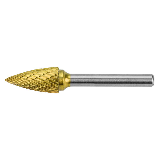 HMT GoldMax TCT Burr 6mm Tree 10 Pack - Hurstbourne Forge Welding Supplies