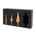 HMT VersaDrive Step Drill Bit InsertFoam Set: 1/2, 7/8, 1-3/8" - Hurstbourne Forge Welding Supplies