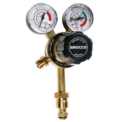 Argon Regulator Single Stage 2 Gauge 300 Bar - Hurstbourne Forge Welding Supplies