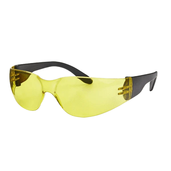 Parweld Amber Safety Glasses - Hurstbourne Forge Welding Supplies