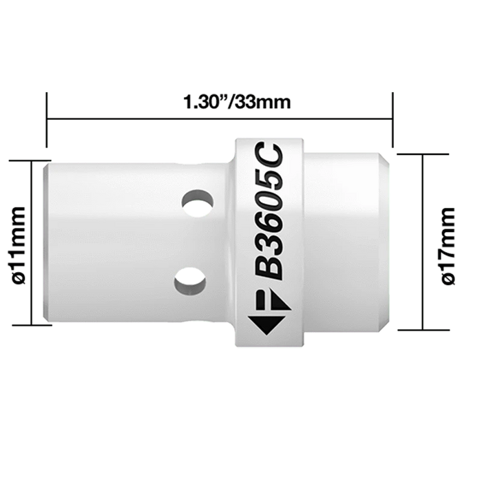 MIG Torch Gas Diffuser MB36 B3605W - Hurstbourne Forge Welding Supplies